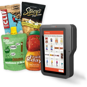 Snack and payment graphic